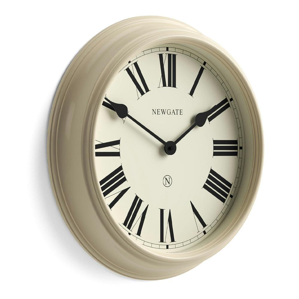 Newgate Notting Hill Wall Clock-Vanilla Cream