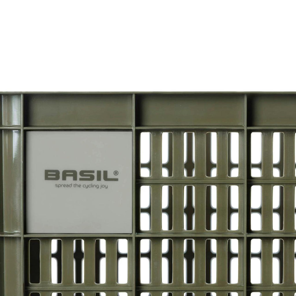 Bicycle Crate Medium 29.5L Moss Green
