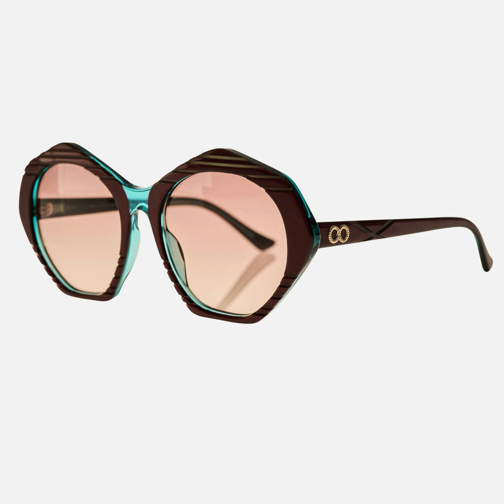 CYMBAL Tri-Tone Ruby Green | Rose Gradient Bio Lens