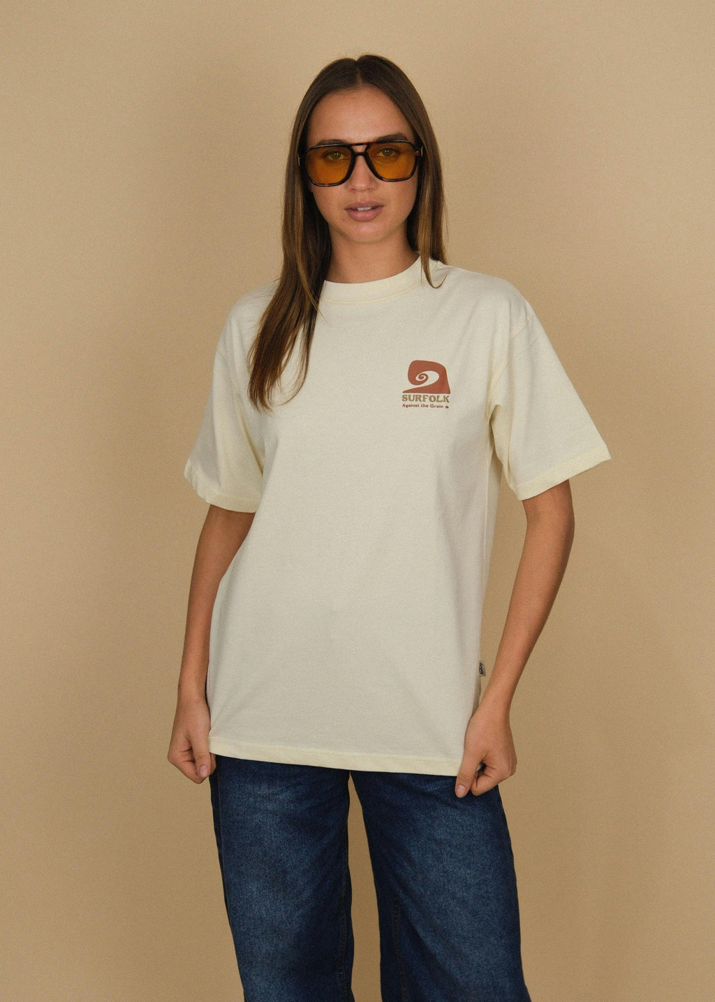 Vintage Grain Unisex Tee - Natural