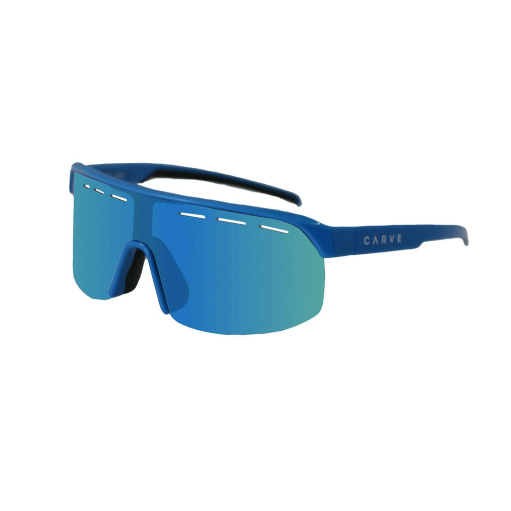 Velocity - Gloss Blue Frame, Rose Lens with Venting