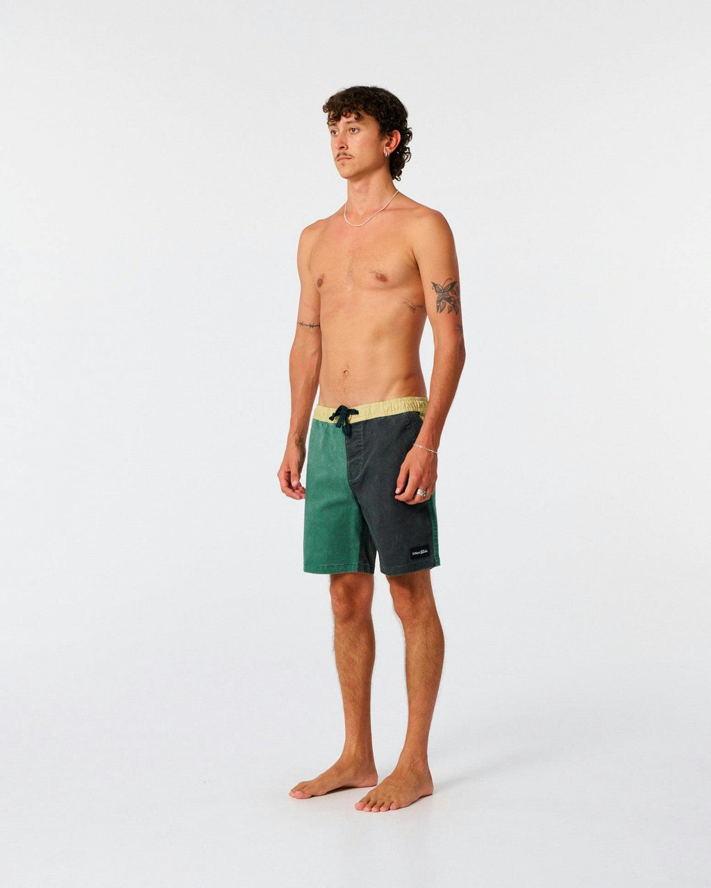 Plain Jane Bocked 16" Trunk - Dusty Green