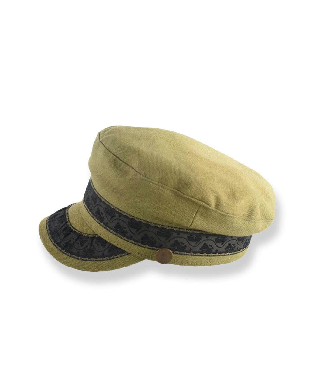 The Naomi Cap - Green Canvas