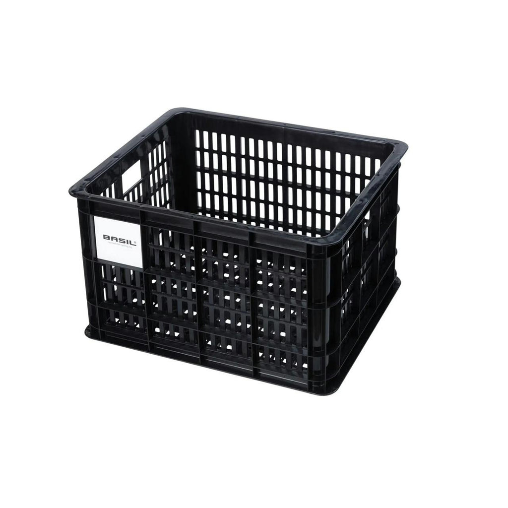 Bicycle Crate Medium 29.5L Black