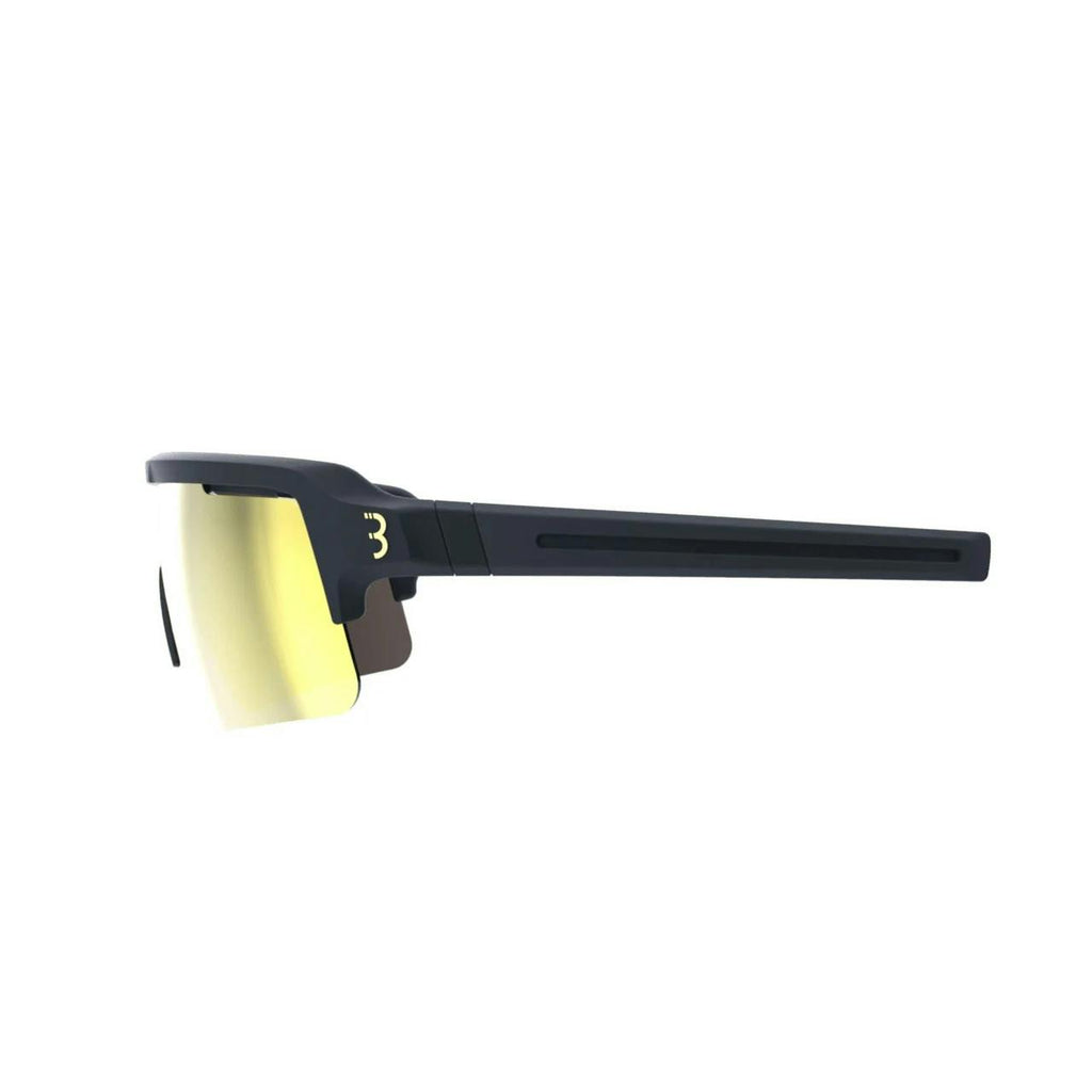 Fuse Sportglasses Matt Black Pc MLC Gold