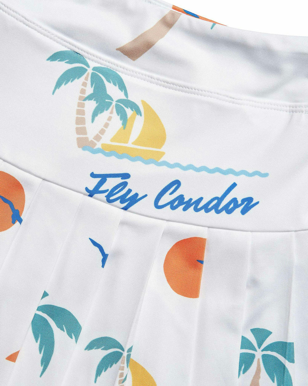 Fly Condor White Skort