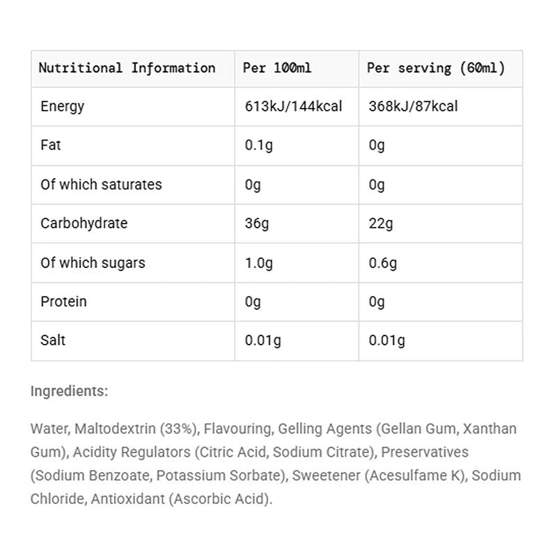 GO Plus Isotonic Energy Gel 60ml Orange Single
