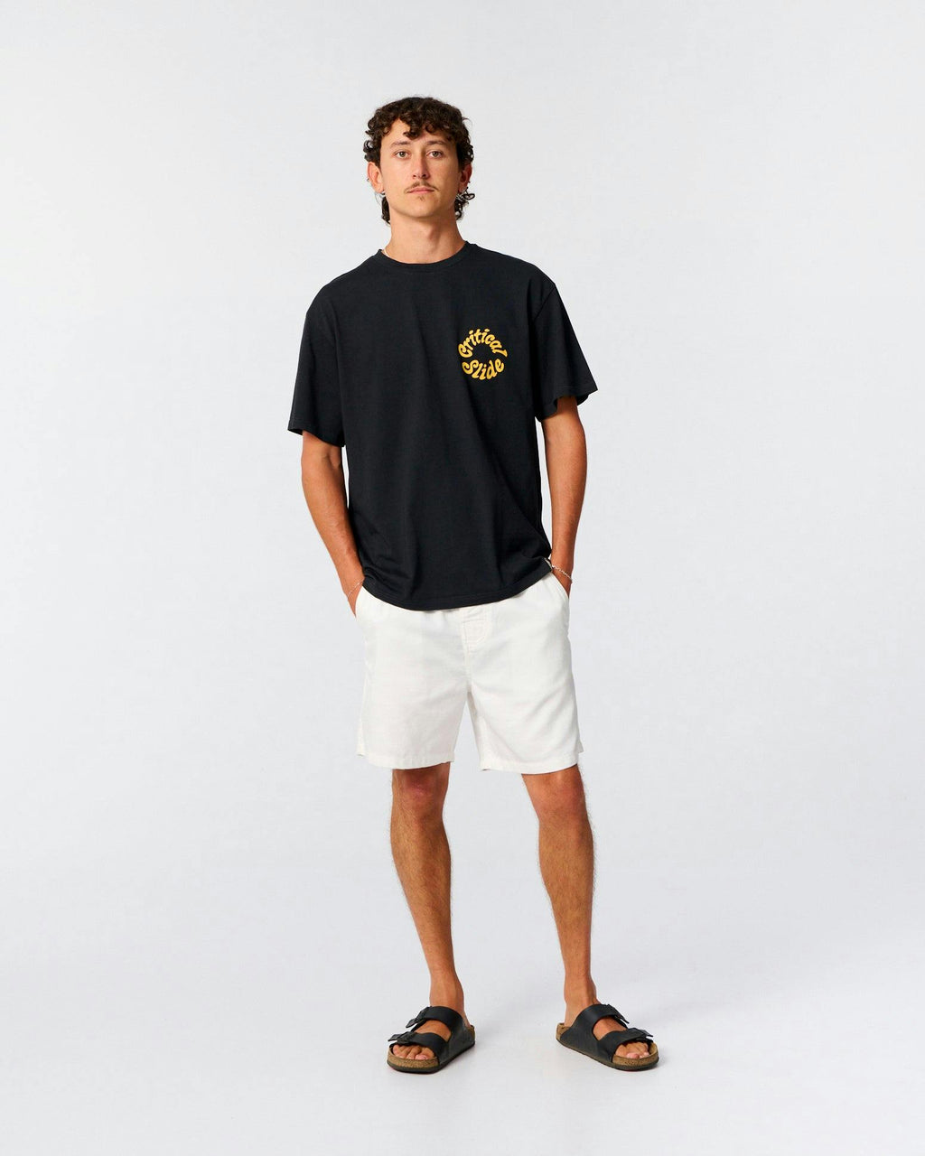 Critical Spiral Tee - Vintage Black