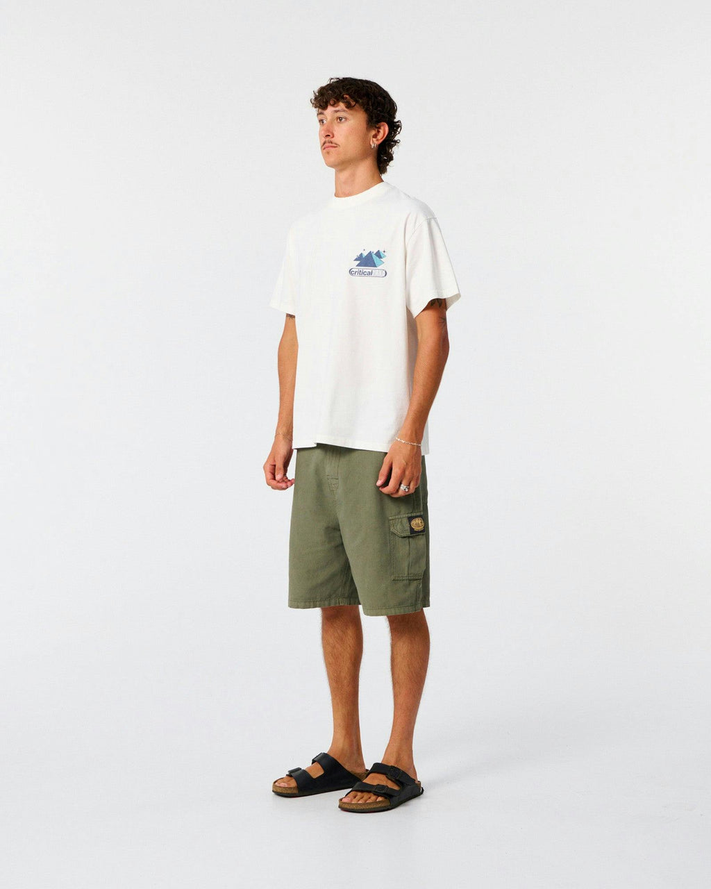 Pyramid Tee - Vintage White