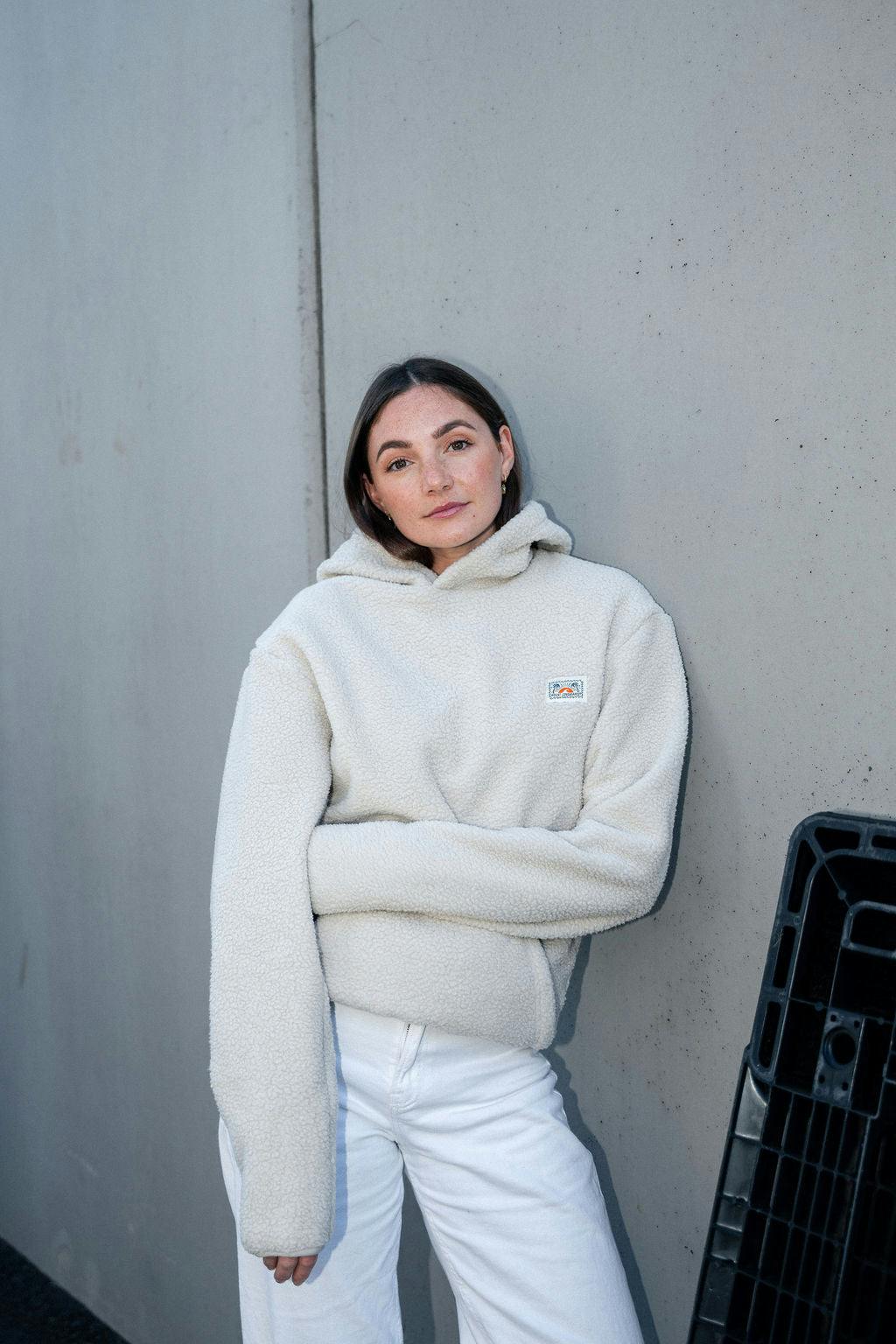 After Surf Sherpa Hoodie - Natural