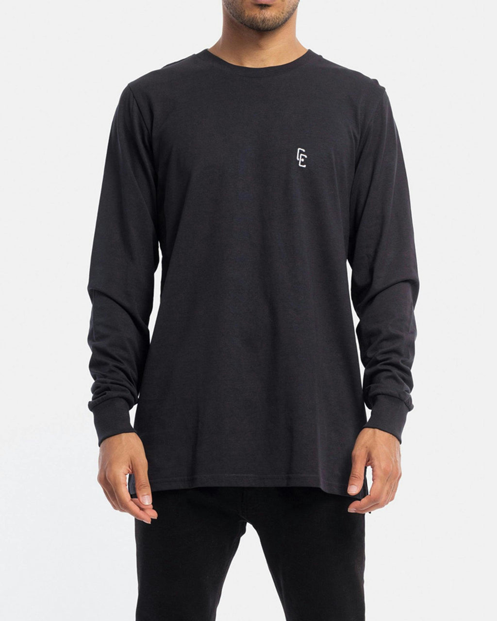 Cypher Embroidery Long Sleeve Tee