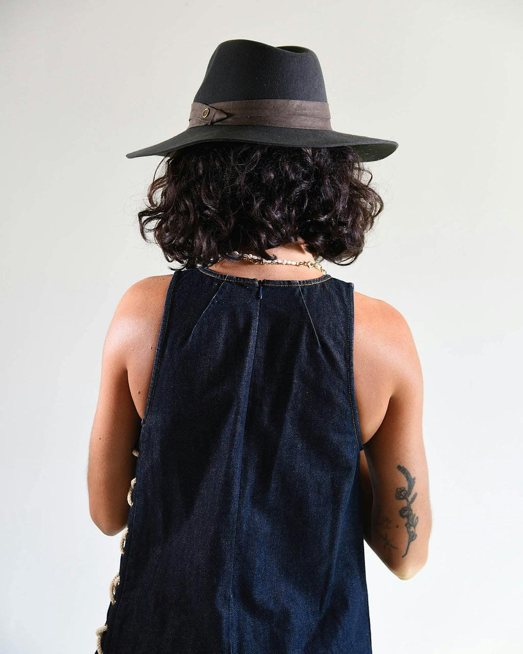 The Moment Wide Felt Hat - Dusty Green