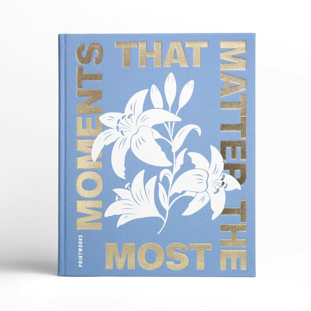 Printworks Photo Album-Moments That Matters The Most-Blue