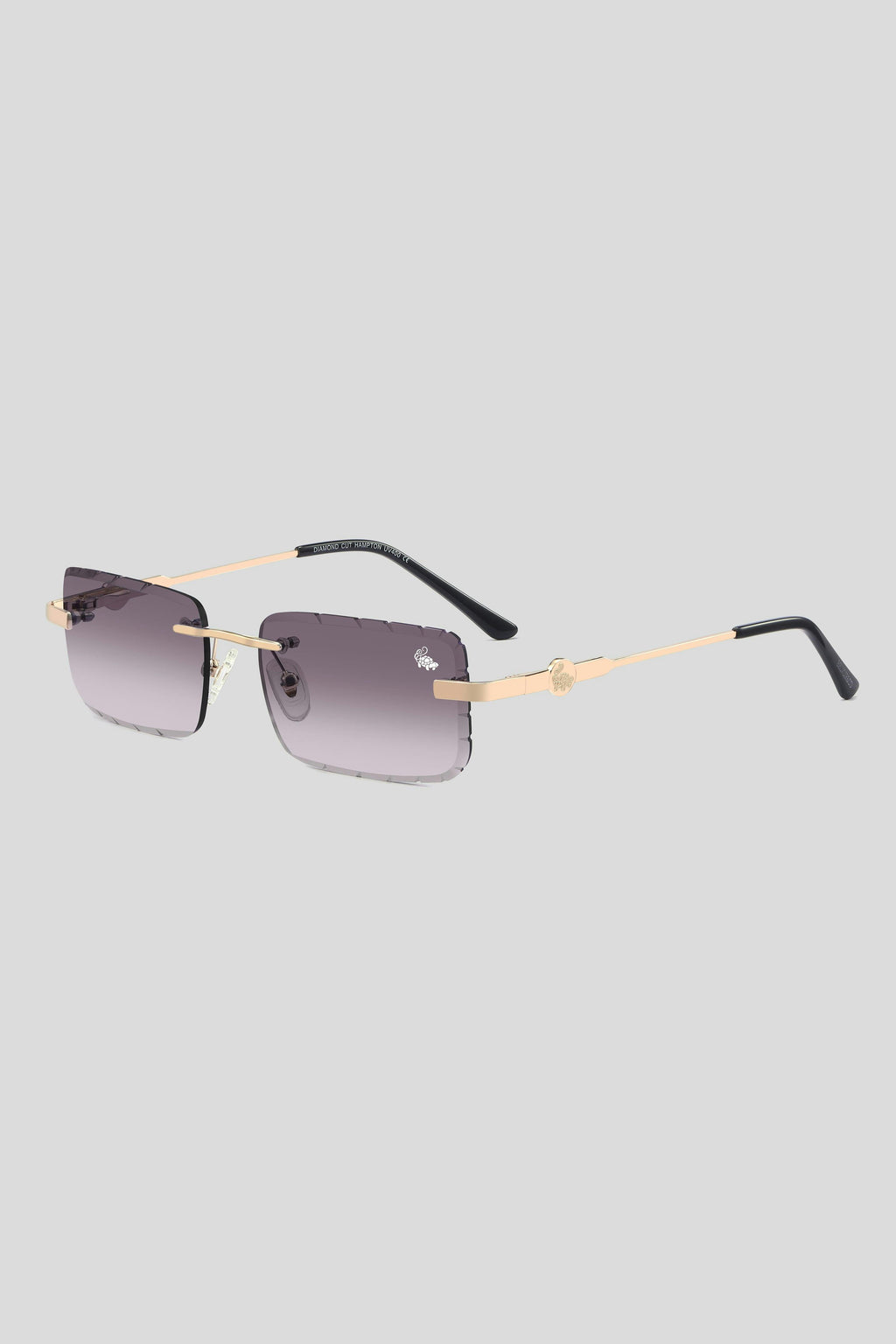 Diamond Cut Hampton Smoke | Gold
