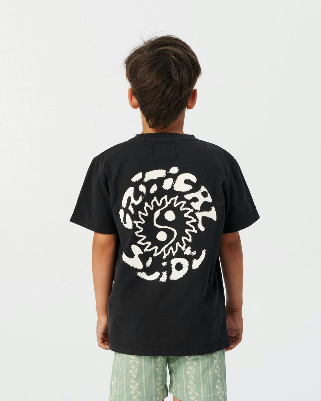 Ying Yang Tee - Vintage Black