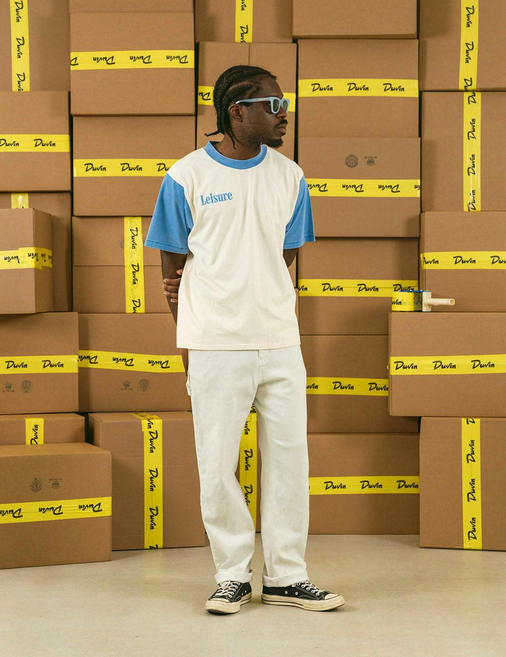 Leisure Sleeves Tee - Blue