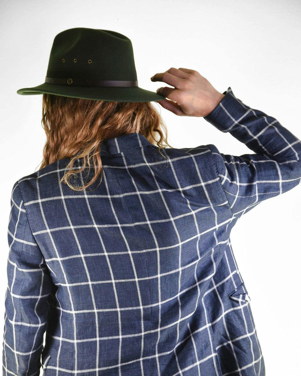 The RataTat Felt Hat - Forest Green