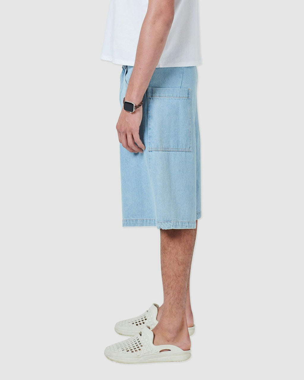 Denim Jort Stonewash