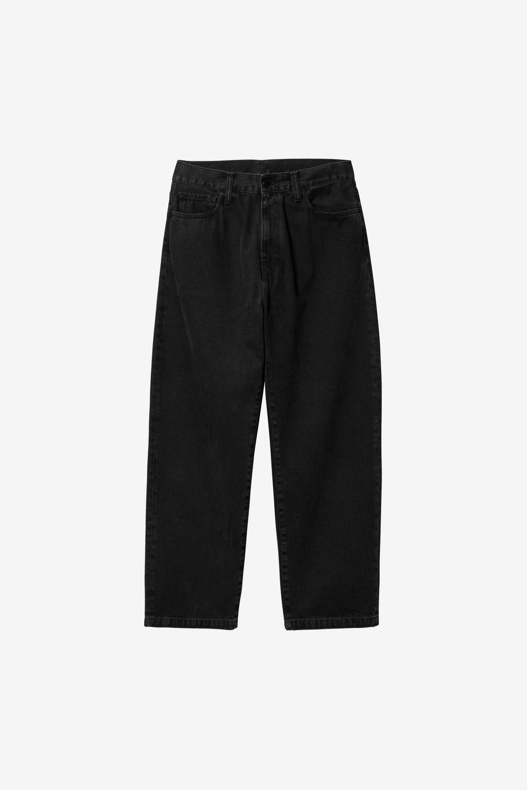 Carhartt WIP Landon Pant in Black Stone Washed