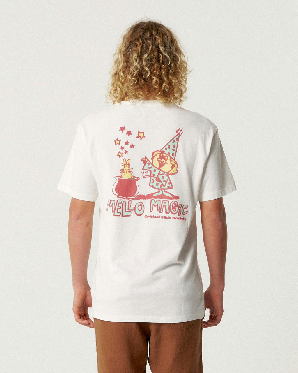Mello Magic Tee - Vintage White