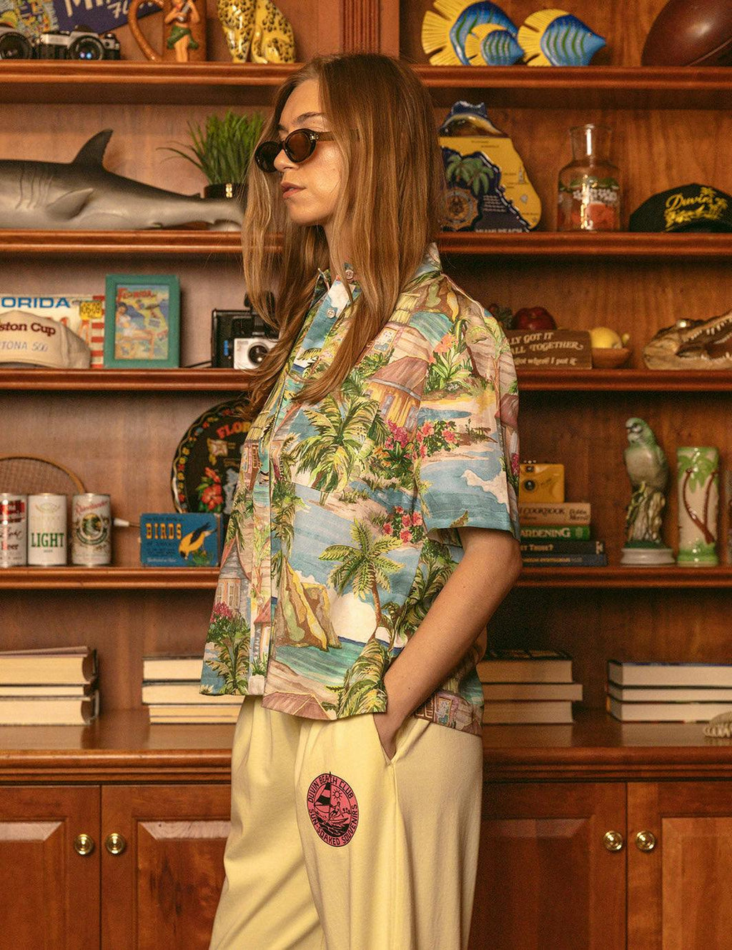 Souvenir Cotton Beach Pant - Butter