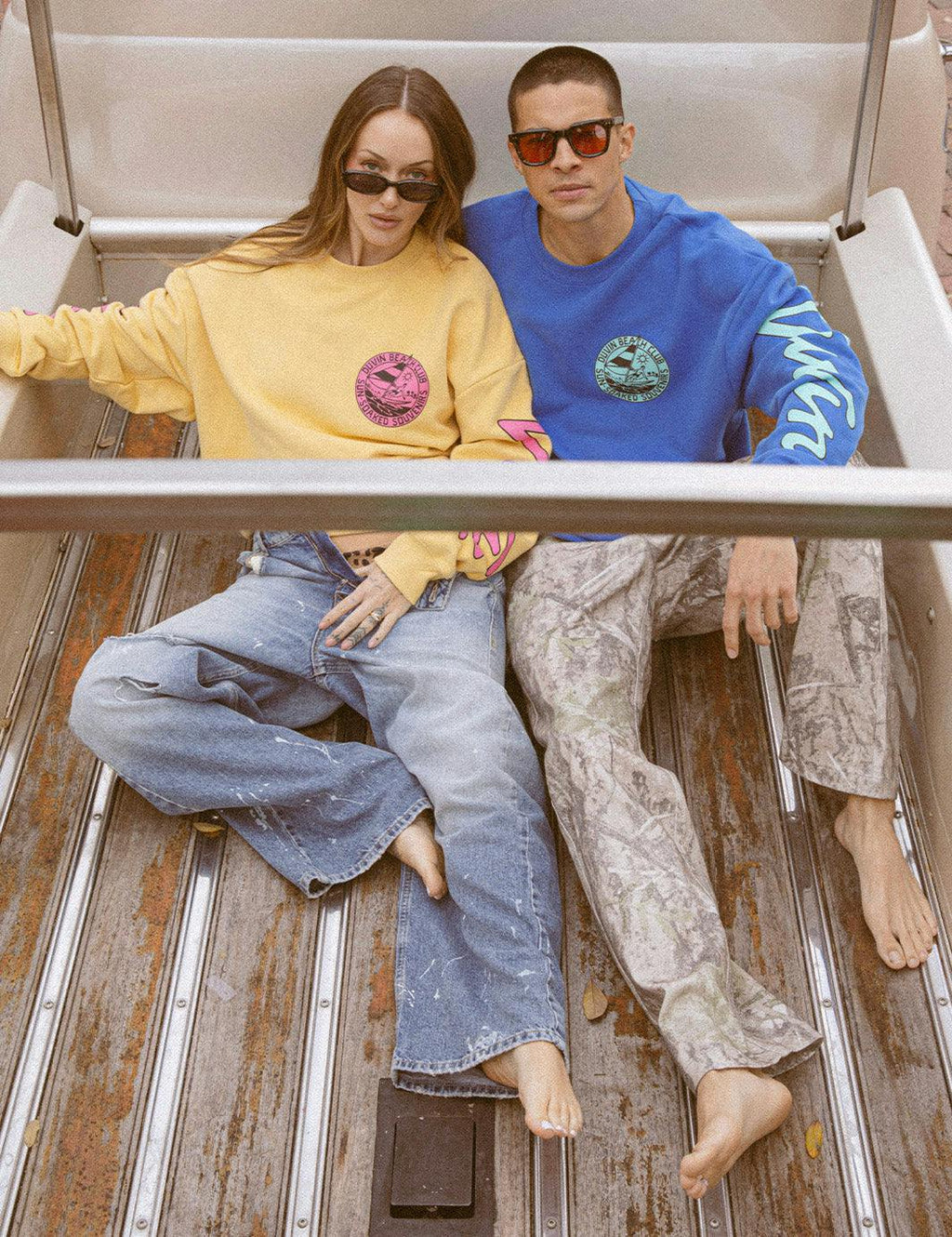 Souvenir Crew Fleece - Butter