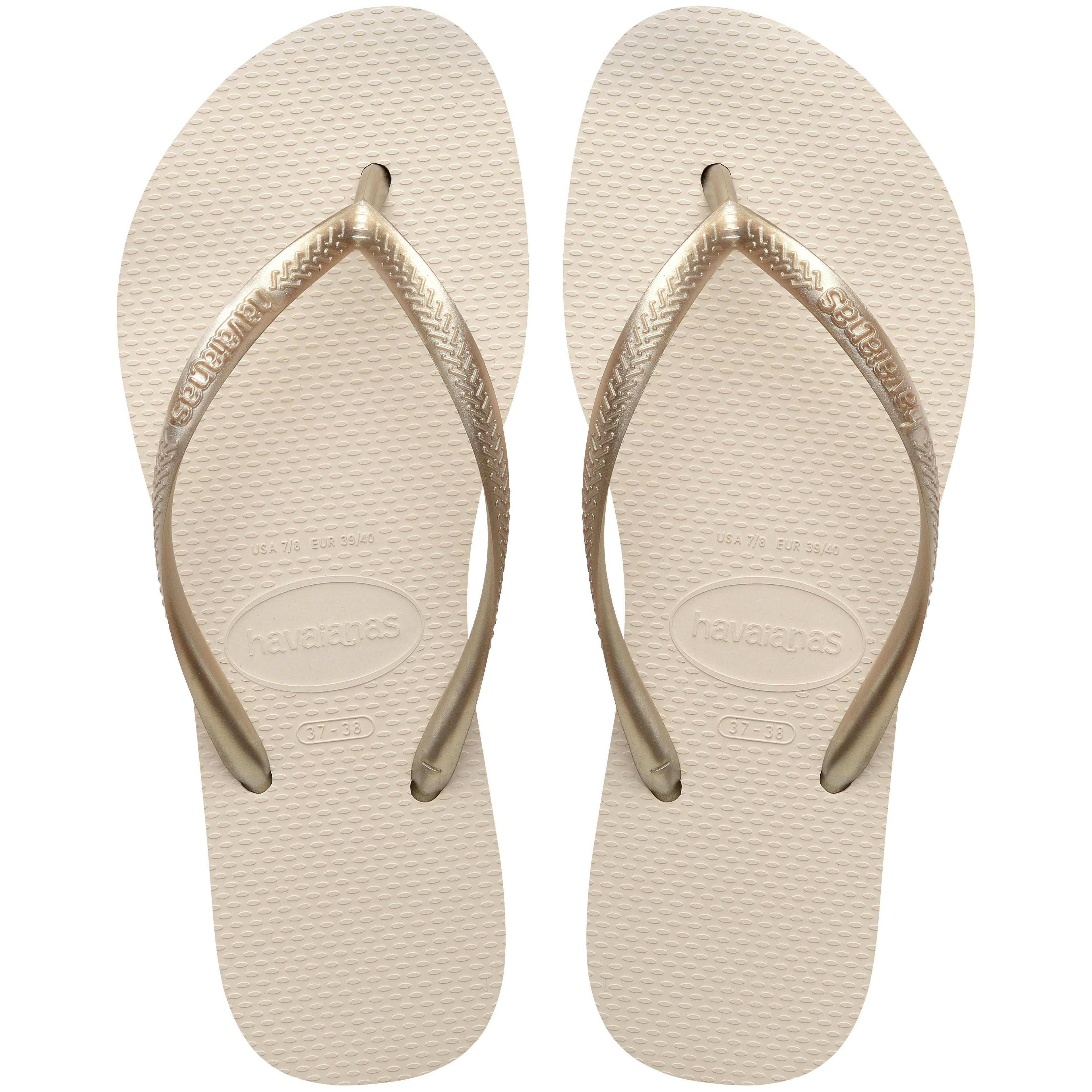 Slim Flatform Thongs