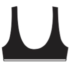 Bralette Bikini Top - Black
