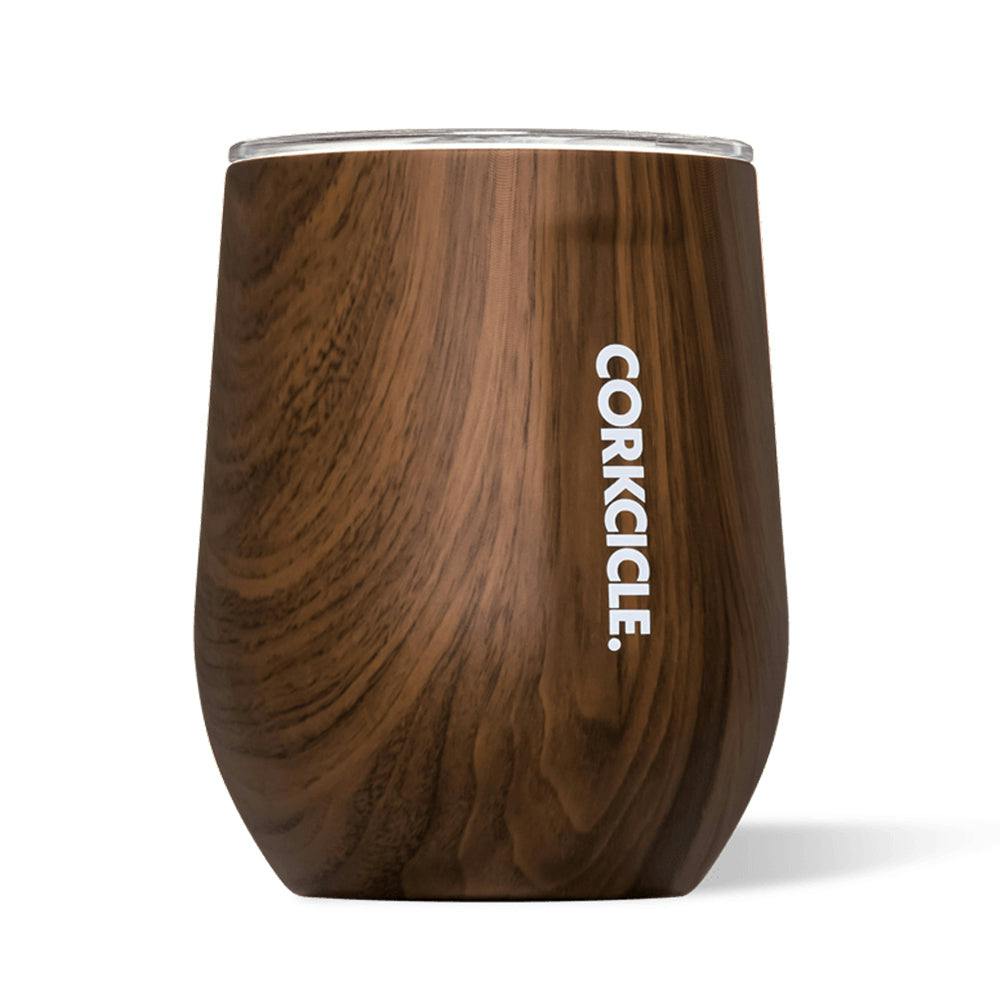 Corkcicle Stemless - 355ml Walnut Wood