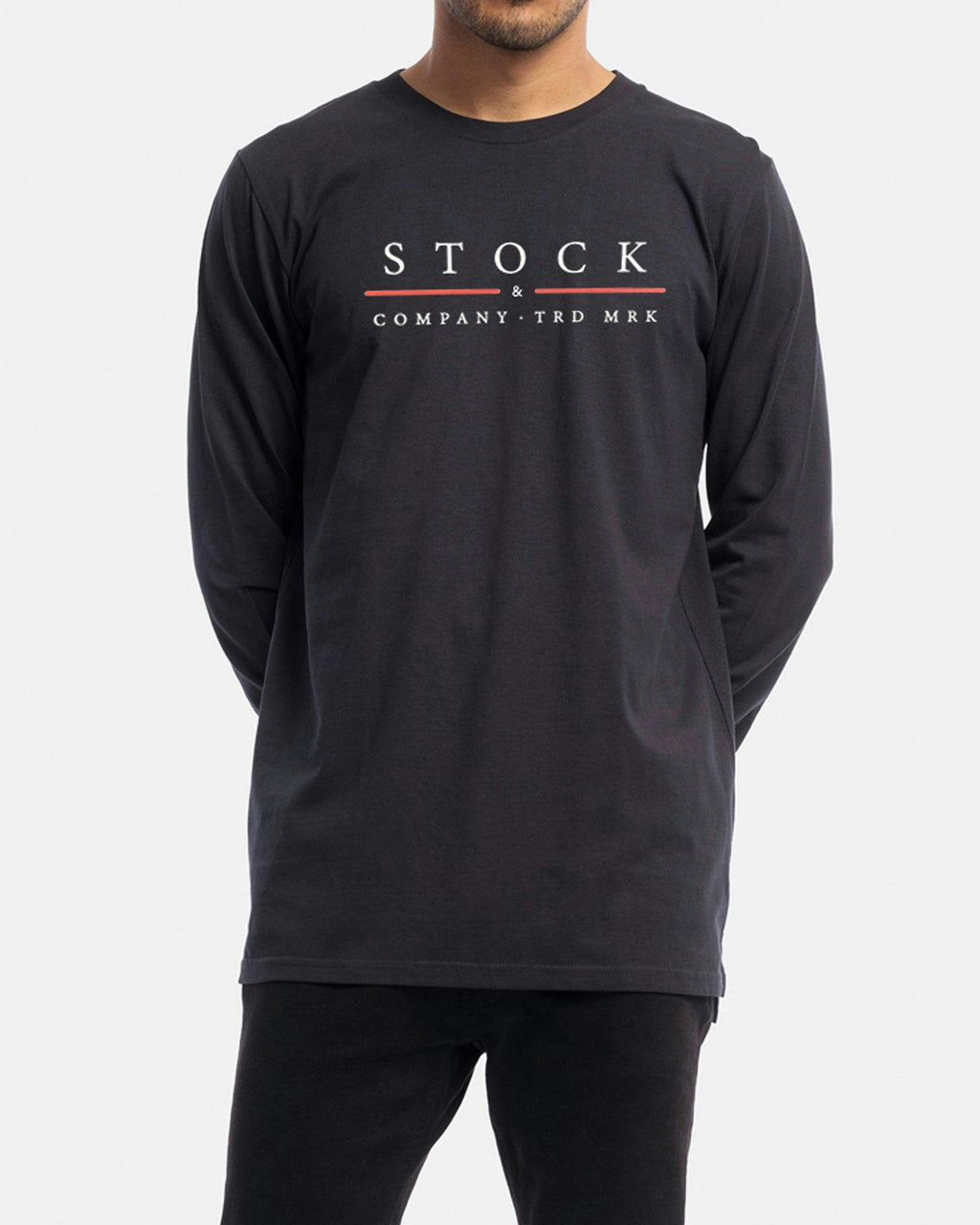 Red Line Long Sleeve Tee