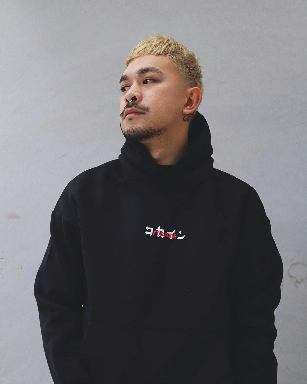 Fortune Gxng x KOKAINE "Collab" Hoodie // BLACK