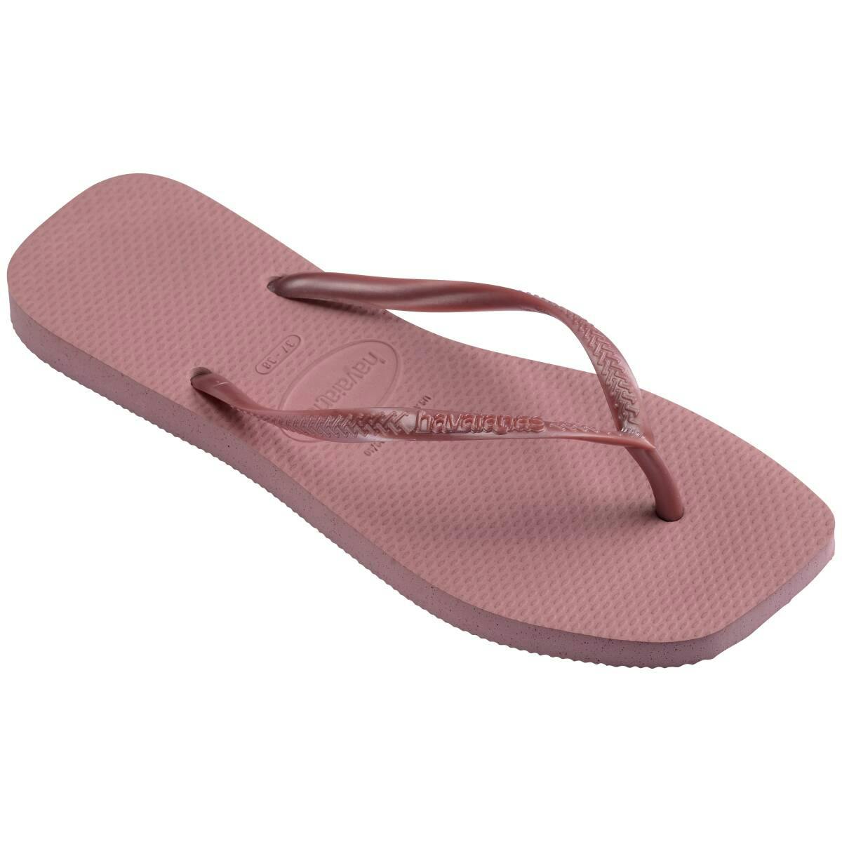 Slim Square Toe Thongs