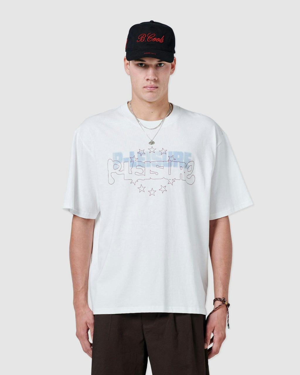 p-star t-shirt white