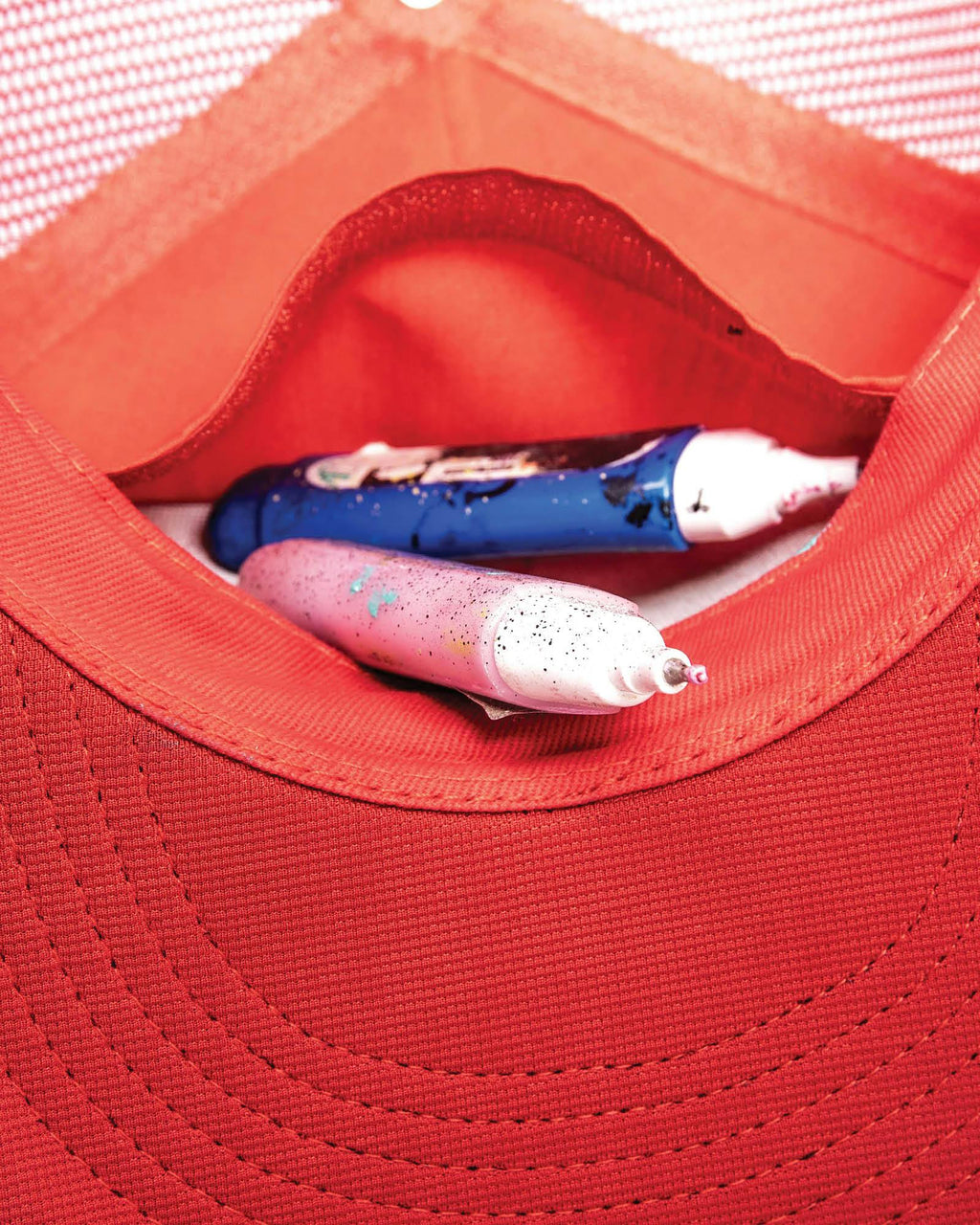 FBS x Marty Baptist - Art Gallery Trucker Cap Red