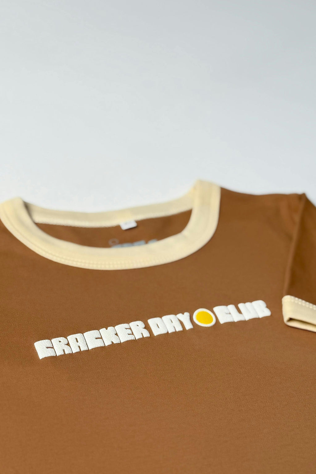 Kids Retro Tee Shirt - Brown