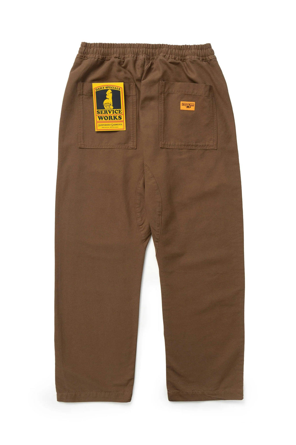 Service Works Classic Chef Pants in Bark