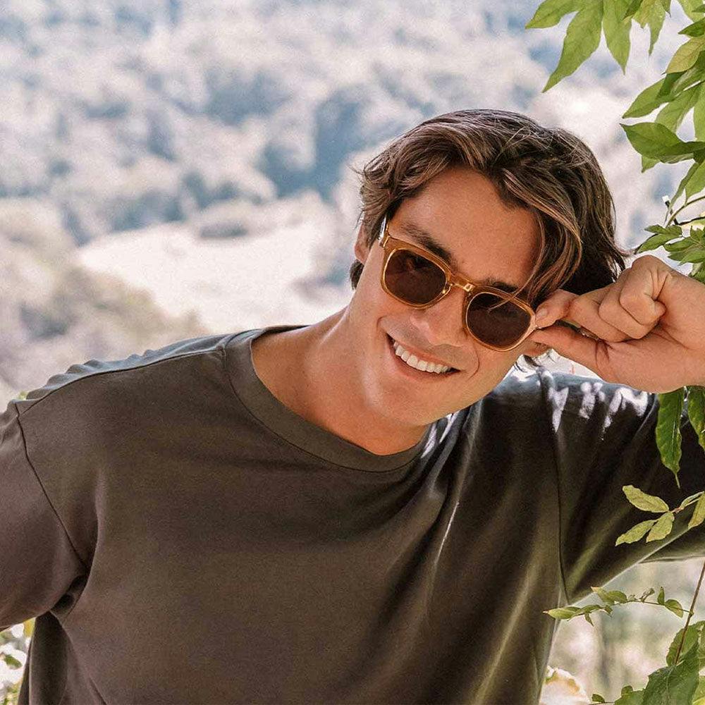Havana - Gloss Honey Crystal Frame with Polarized Brown Lens
