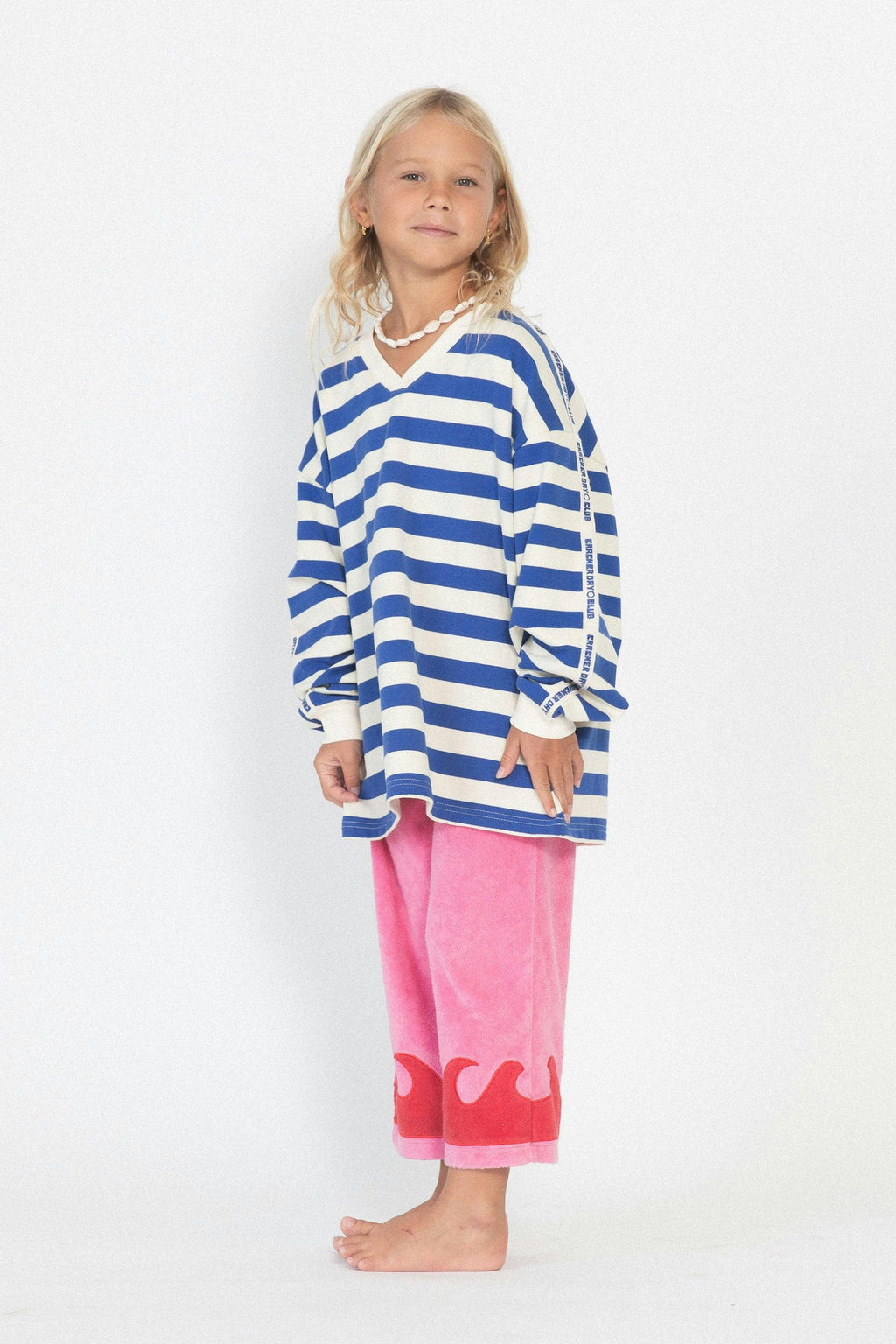 Kids Nautical Long Sleeve Tee - Blue