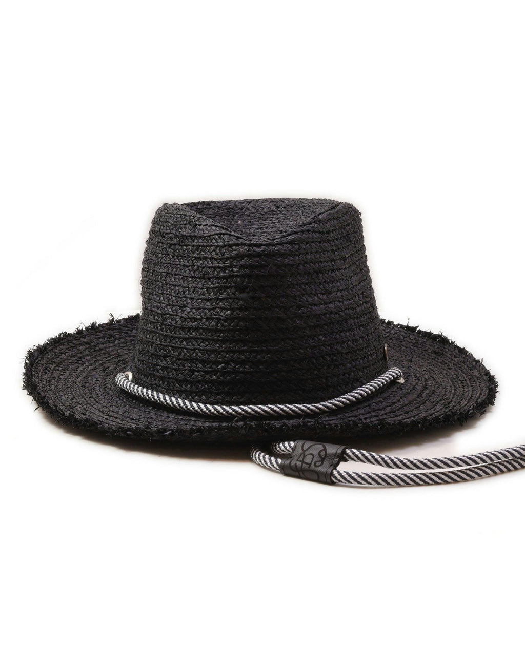 The Outrider Straw Hat – Black Raffia