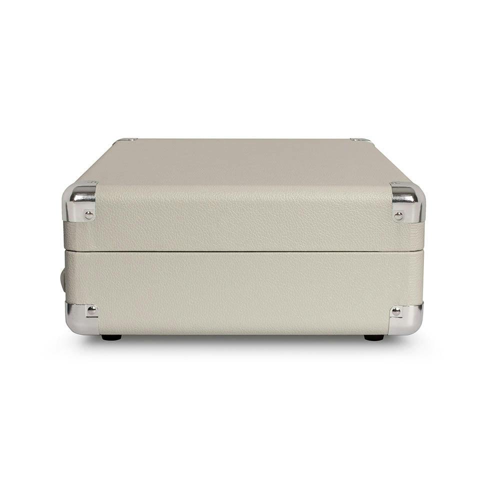 Crosley Cruiser Bluetooth Portable Turntable - White Sands + Bundled Crosley Record Storage Display Stand