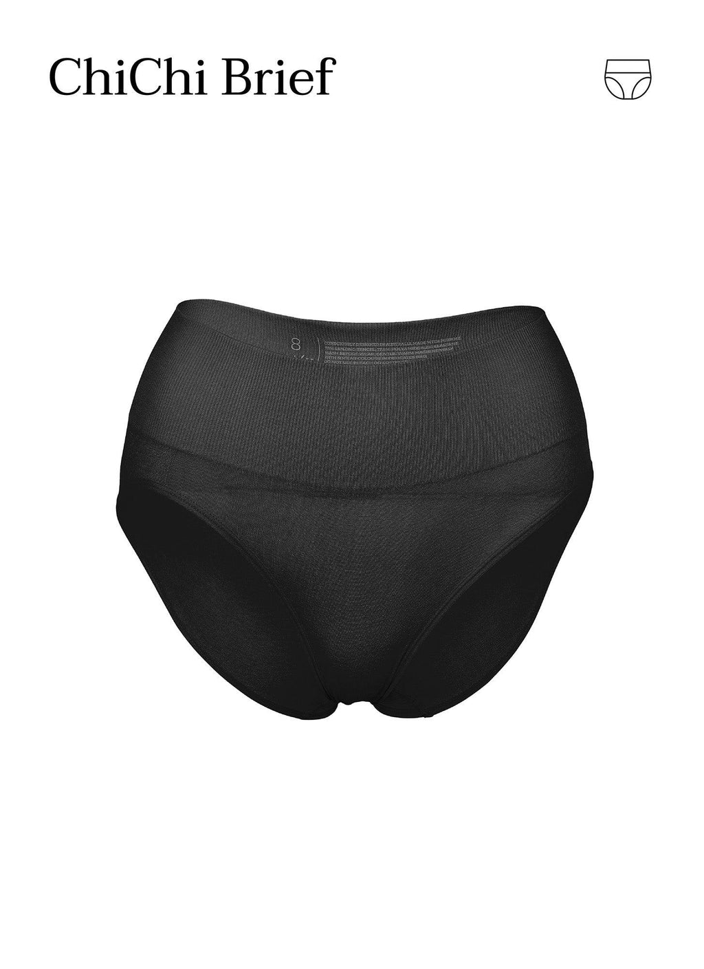 CHICHI BRIEF - BLACK