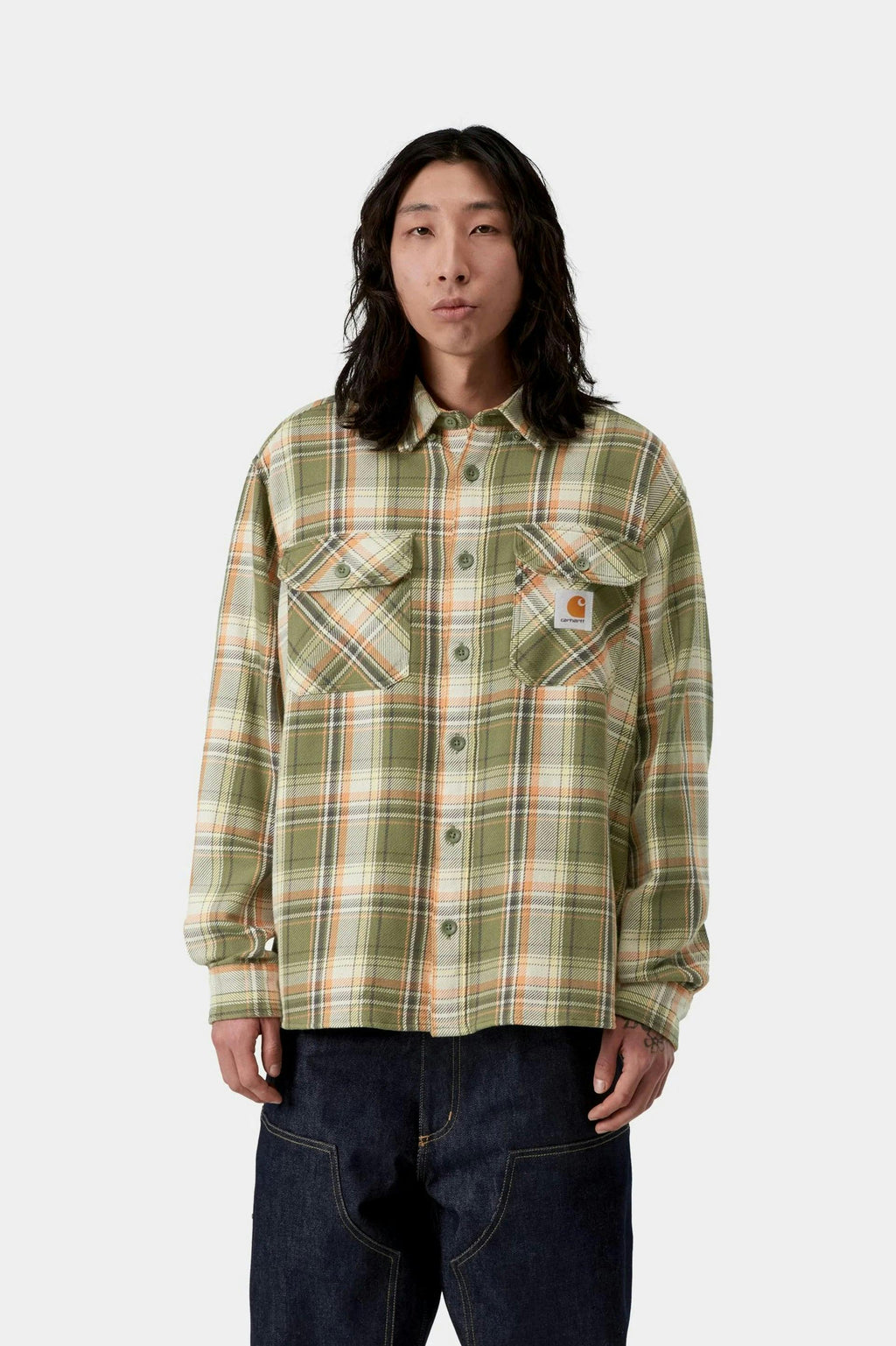 Carhartt WIP L/S Tunick Shirt in Dollar Green