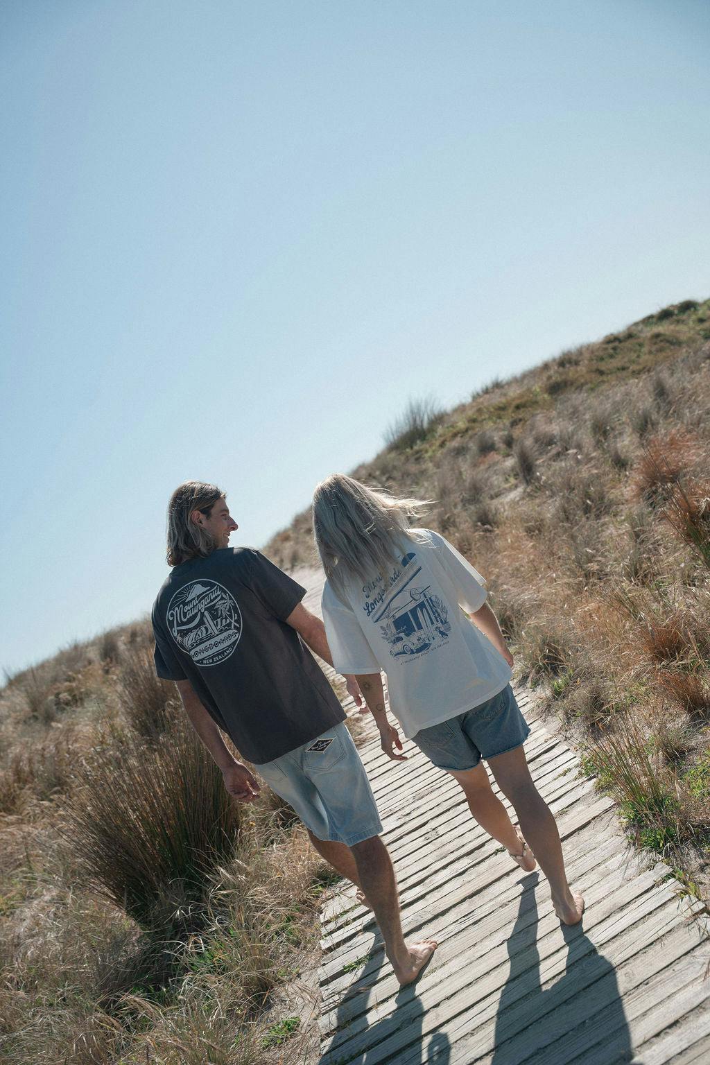 Mount Retro Tee - Storm