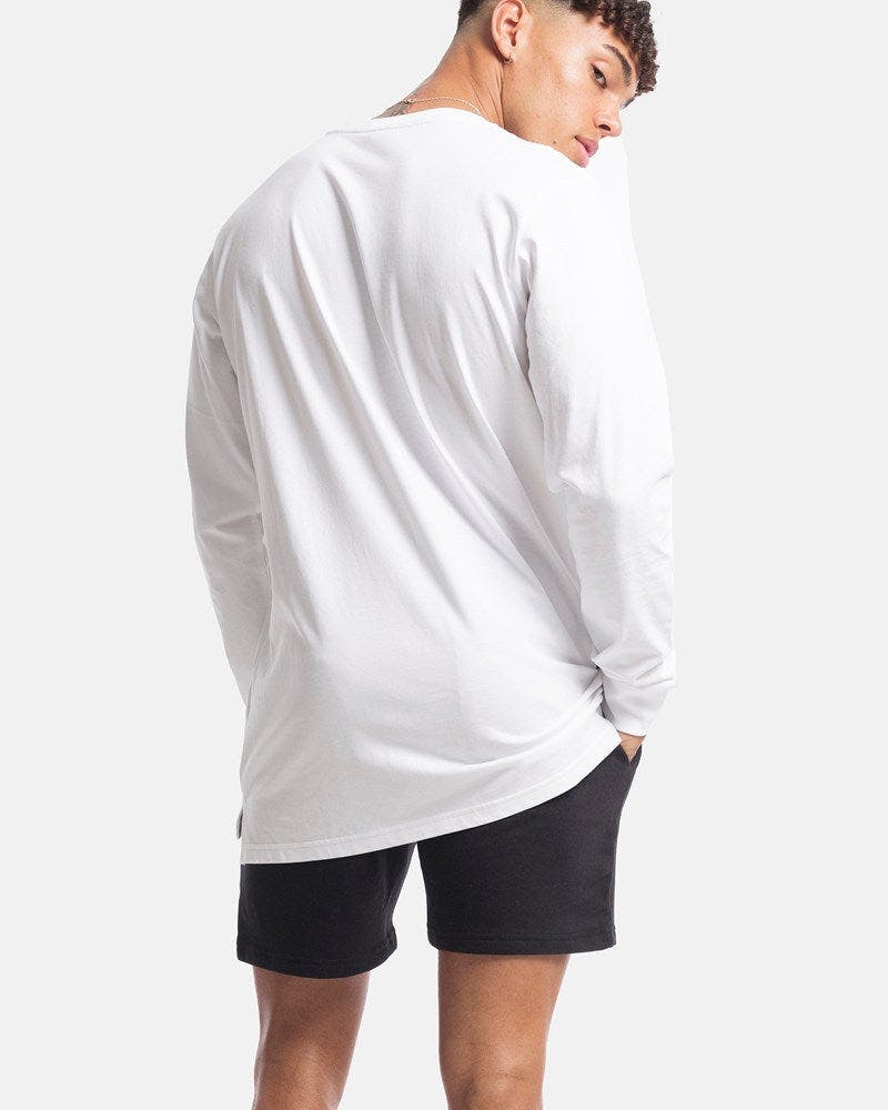 Palm Embroidery Long Sleeve Tee