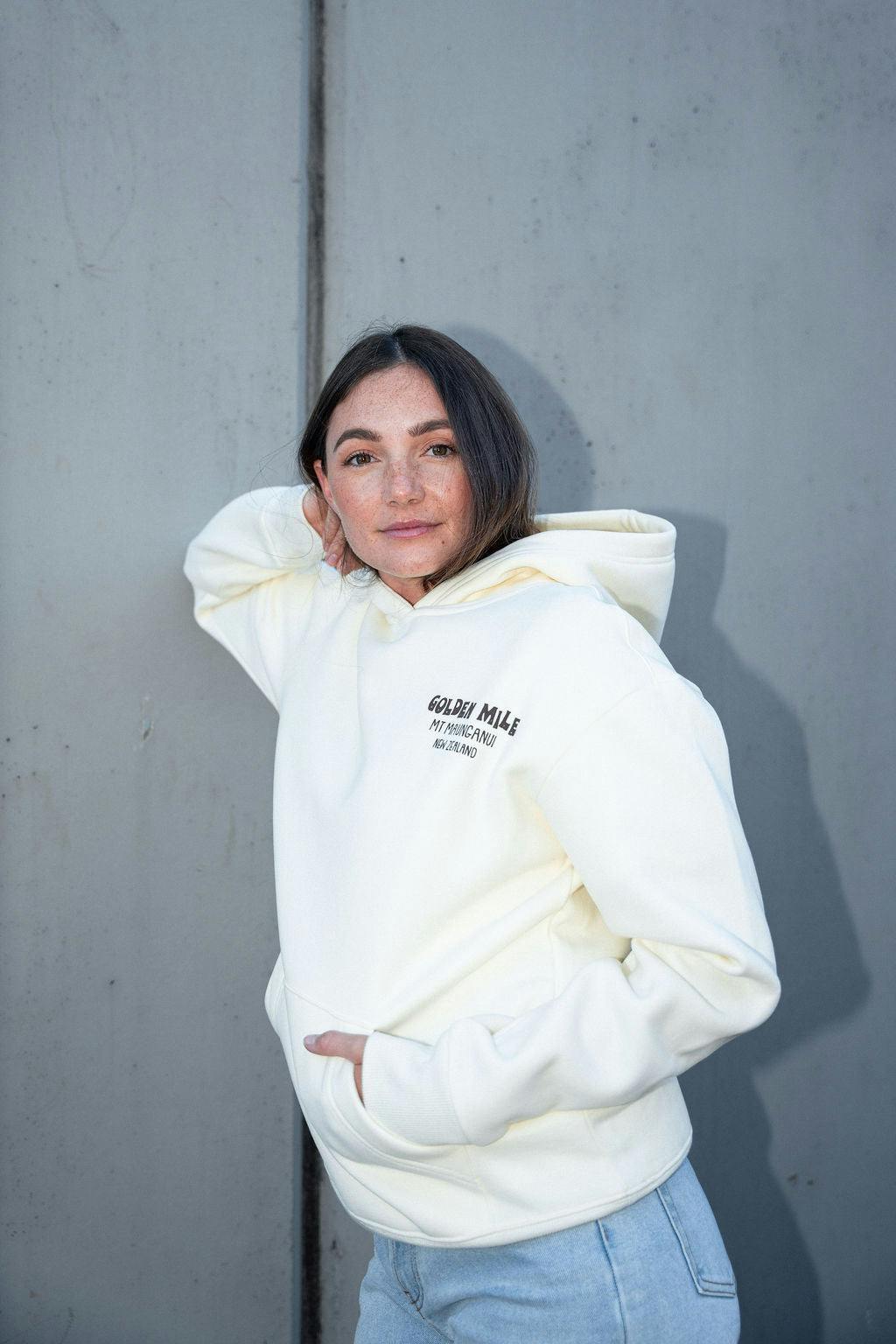 The Golden Mile Hoodie - Natural