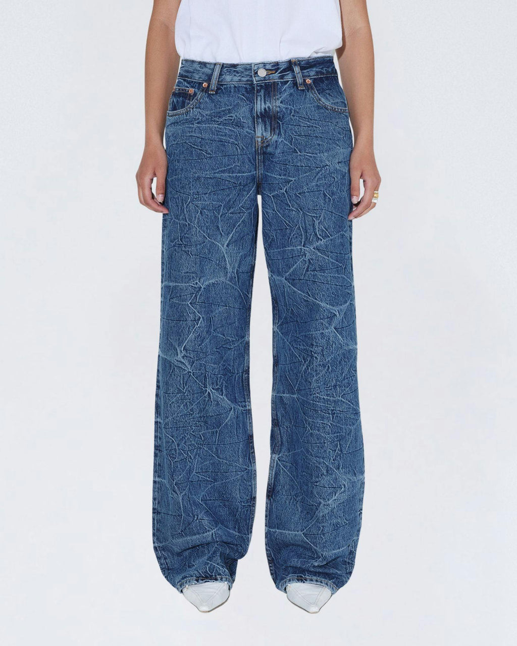 Hill Low Relaxed Jeans - Honey Fun